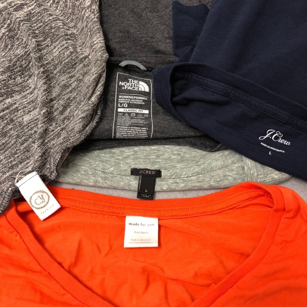 Blouse Tank Top Mixed Lot Womens Large Casual Comfort Classic Y2K 90s j crew gap - Picture 16 of 16